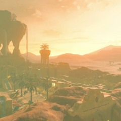 BotW - Gerudo Town Night semi remake