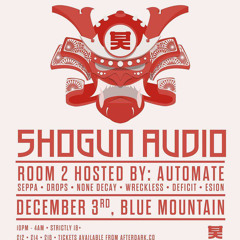 M-Set live @ Shogun Audio vs AutomAte - Bristol Dec 2016