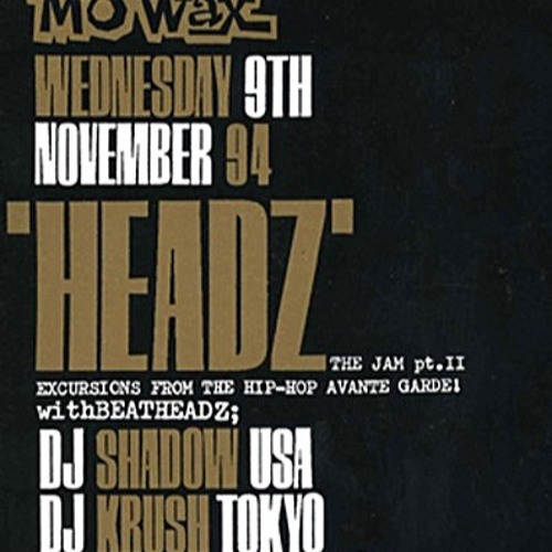 Dj Shadow & Dj Krush - HEADZ tour 94 - PT.1