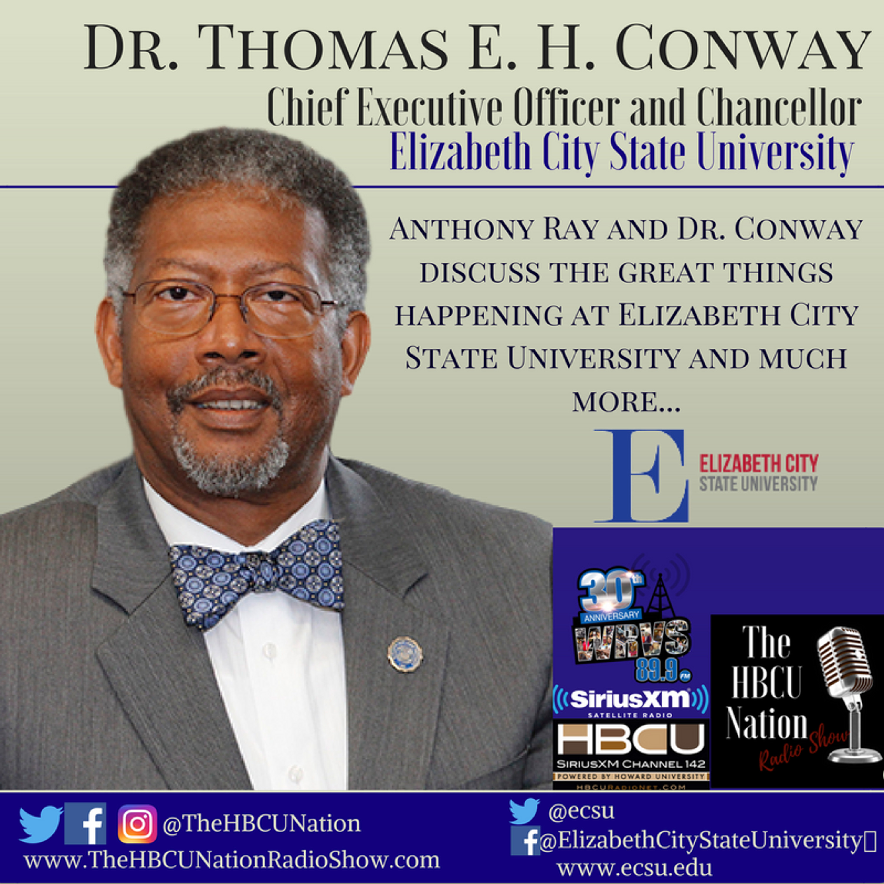 Chancellor of ECSU, Dr. Thomas Conway episode artwork