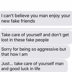 Maybe fake is what I like