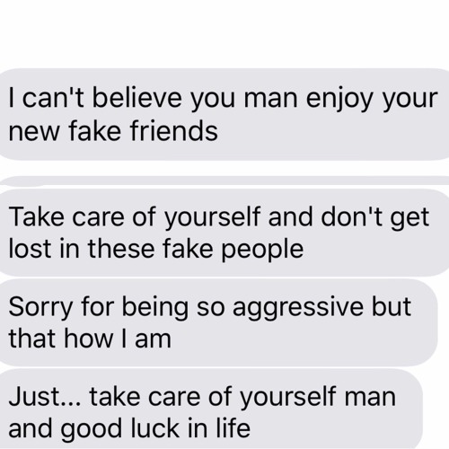 Maybe fake is what I like