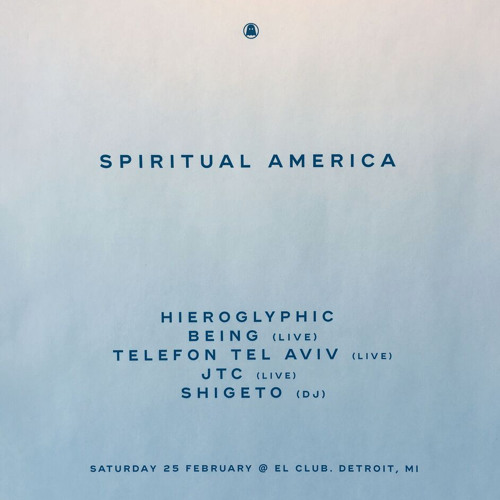 GhostlyCast #69: Hieroglyphic Being - Live from Spiritual America I, Detroit