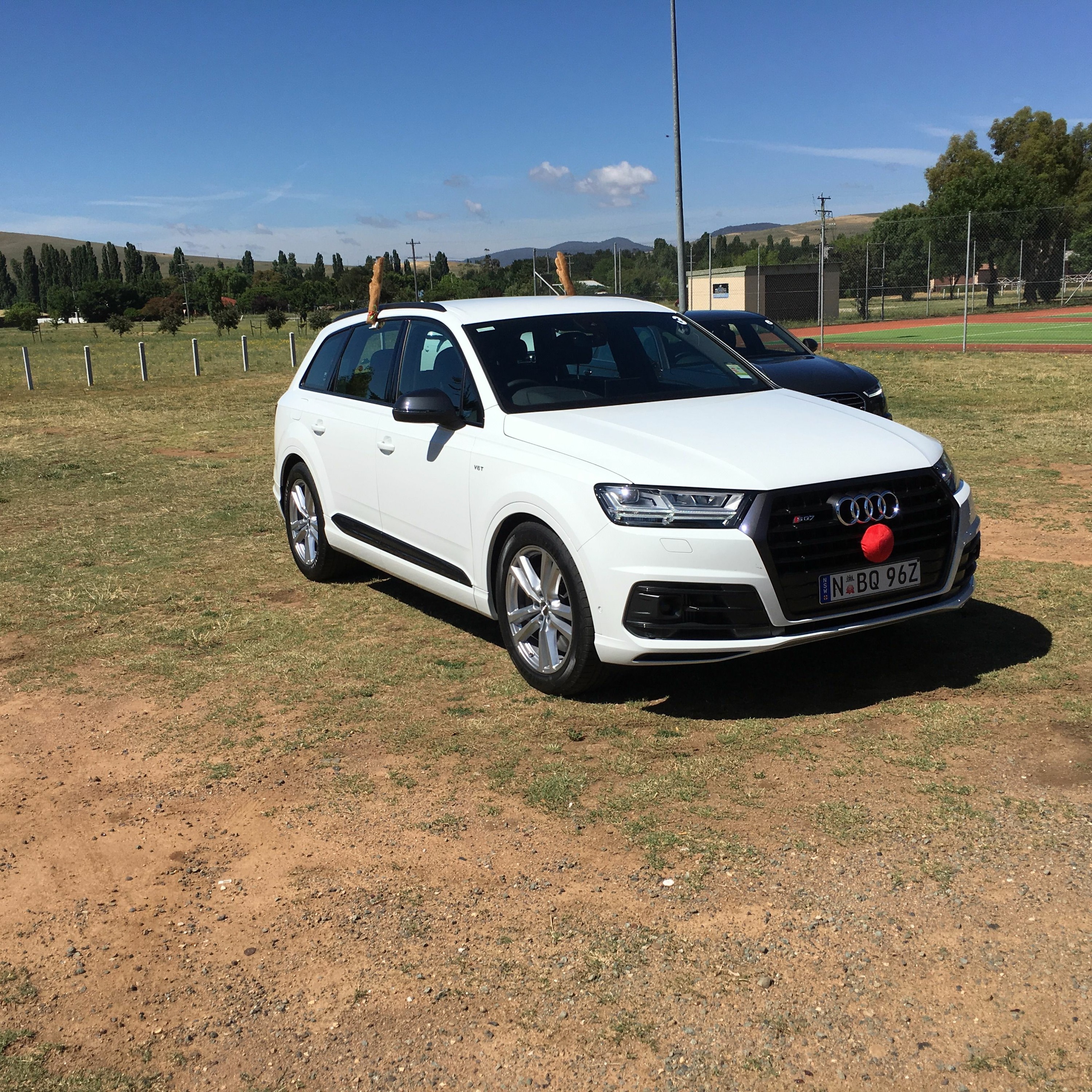 Audi SQ7 – big SUV – 3 turbo chargers & sophisticated suspension. For the road not the bush track thumbnail