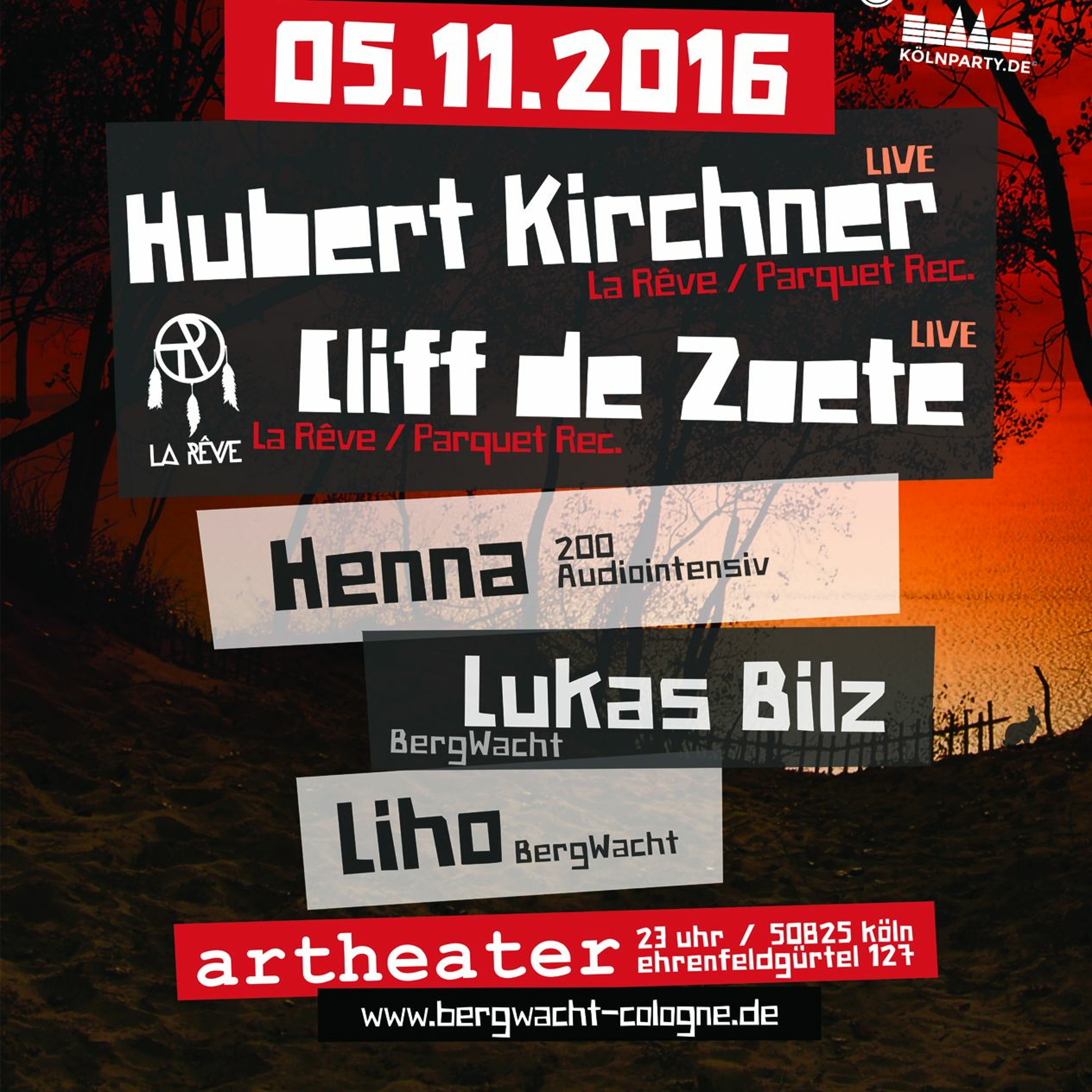 Liho @ BergWacht meets La Rêve Artheater Cologne 05.11.2016 episode artwork