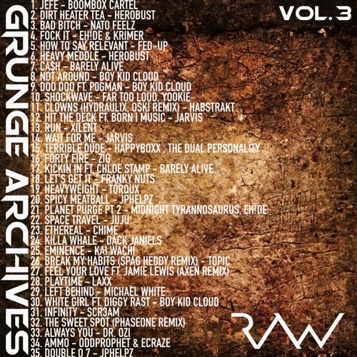 Grunge Archives Vol. 3 (Live Recording)