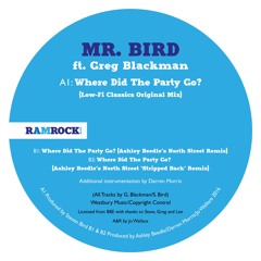 Mr Bird & Greg Blackman - Where Did The Party Go (ABs North Street Stripped Back Remix)