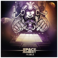Monkey Marginal Art- Space Monkey - SmokedBeat - 25 Odyssey