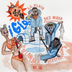 Ski Mask the Slump God, Lil Flash & DirtyFaceSmook - iGLOo (prod. lanlord)