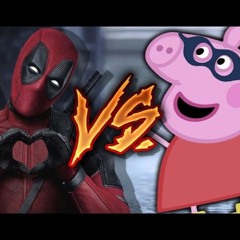 DEADPOOL VS PEPPA PIG !! CRAZY BATTLE KRONNO ZOMBER