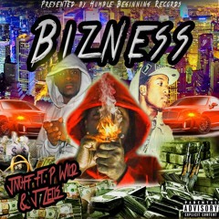 Jnuff - Bizness Ft. P Wild & J Zells (Beat By Burna)