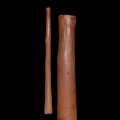 Overtone-present didgeridoo Don Guyuwuru Gumana yidaki