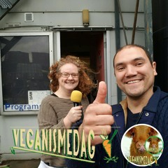 Veganismedag Amersfoort de War Stijn praatnederlands met Kiki Baaijens VeganEvents.nl