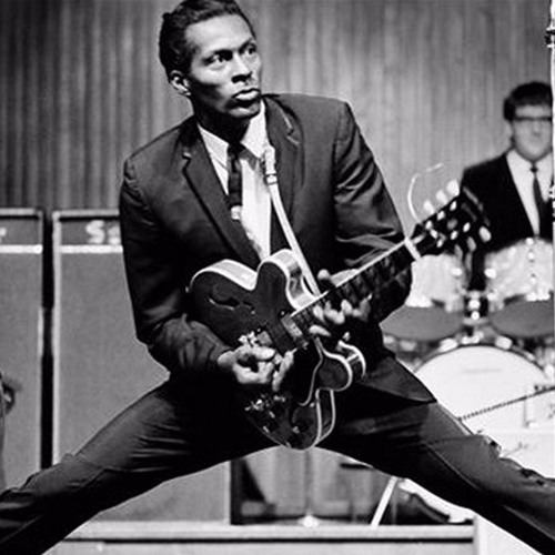 Chuck Berry Johnny B Goode Guitar Cover Improvisation Solo By Alex Merlas