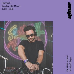 Rinse FM Podcast - Sammy Porter - 19th March 2017