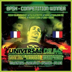 BPSK - UNIVERSAL DRUMZ DJ COMPETITION