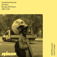 Rinse FM Podcast - Hundebiss Records with Nino - 20th March 2017