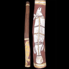 Overtone-absent didgeridoo 107 cm Saratoga mago