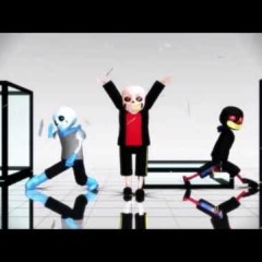 [Undertale MMD] Error,Blueberry and Fell Wave
