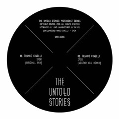 UNTLDPRO006 B1 Franco Cinelli - Spok (Nektar Agu Remix) (Snippet)