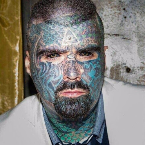 Im no different to anyone else  meet Lucky Diamond Rich the worlds  most tattooed man  Guinness World Records