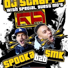 DJ SCRAPPY - MC'S SMK B2B SPOOKA AKA REDALERT