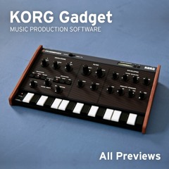 KORG Gadget All Previews (KORG Gadget Official Selection)