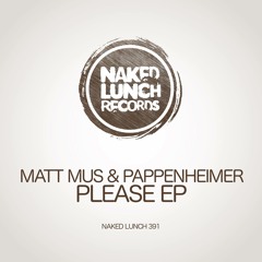Matt Mus & Pappenheimer - Please (Original Mix) PREVIEW