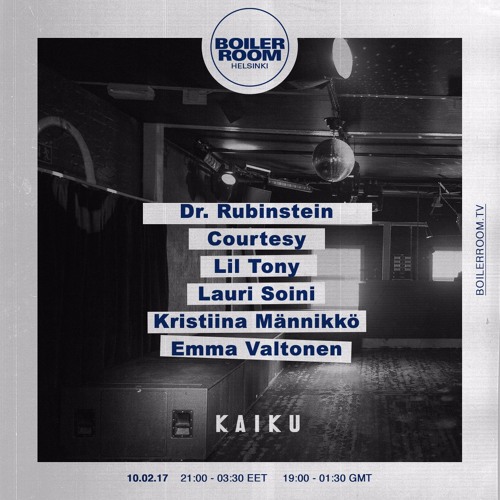Dr. Rubinstein Boiler Room Helsinki DJ Set