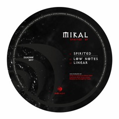 Mikal - Spirited EP - Dust Audio 12" - Out Now