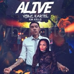 Vybz Karte Ft Kim Kelly - Alive(Rave Riddim)