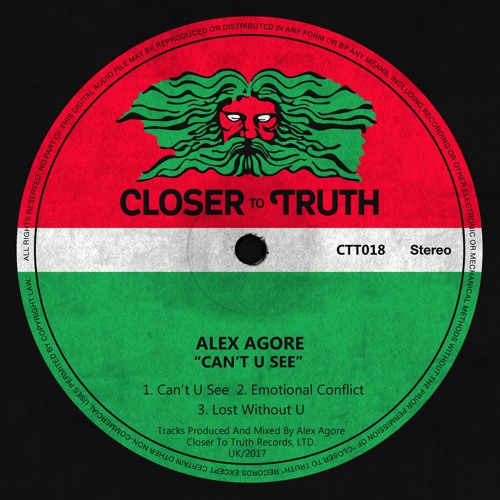 [CTT018] ALEX AGORE - CAN'T U SEE EP