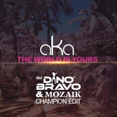 AKA-THE WORLD IS YOURS (DJ DINO BRAVO & UMUTI CHAMPION EDIT)