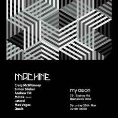 Quale @ Machine (upstairs) - My Aeon  - March 2017