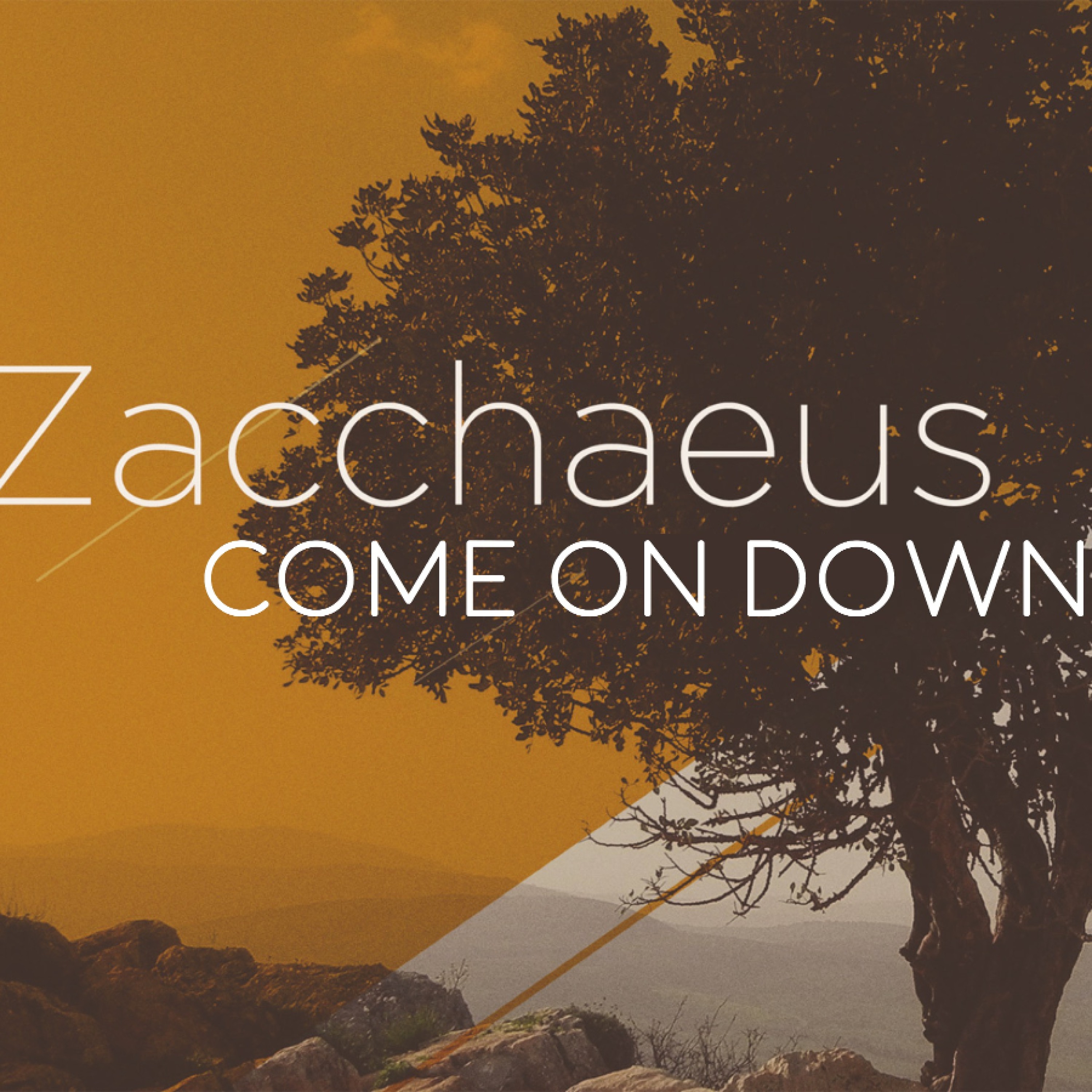 3 - 26 - 17   Zacchaeus Come on Down episode artwork