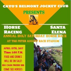 CAYO'S BELMONT HOLY SAT HORSE RACE AD Mixdown