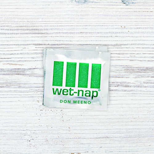Wet nap best sale