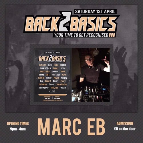 DJ Marc E B - Back2Basics Promo Mix