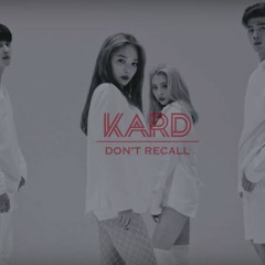 K.A.R.D - Don't Recall (Instrumental Cover)