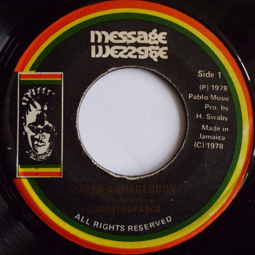 Augostos Pablo – Pablo Armageddon / Ashanti Dub – Vinyl (7