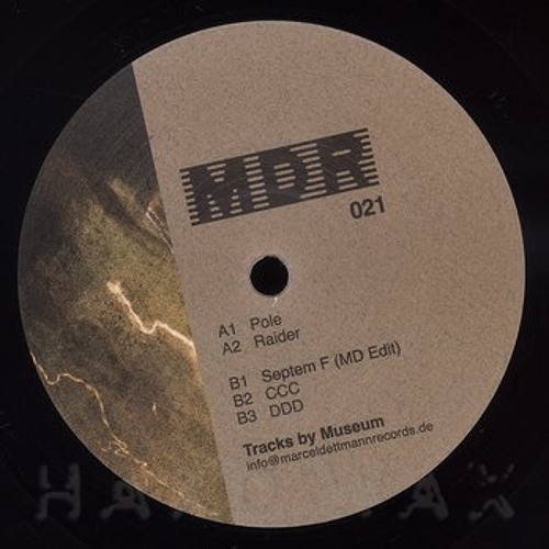 Stream Museum - MDR 021 - Septem F (MD Edit) by mdrofficial | Listen online  for free on SoundCloud