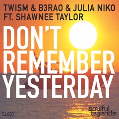 TWISM & B3RAO & JULIA NIKO FT. SHAWNEE TAYLOR - DON'T REMEMBER YESTERDAY (Original Mix)Preview