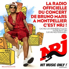 TOH NRJ radio officielle du concert de Bruno Mars à Montpellier