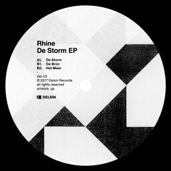 Rhine - De Storm EP - Delsin Records (DSR-C9)
