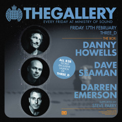 Steve Parry, Closing Set At Ministry Of Sound - 3D, Seaman, Howells And Emerson