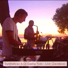 Syntheticsax & Sasha Twin - 2 part Live Marina Zavidovo (Big Summer Saxophone Mix)