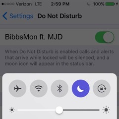 Do Not Disturb [feat. MJD] (Prod. Bibbs)
