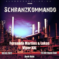 HardTechno/Schranz: Lukas + Fernanda Martins 4decks @ Schranzkommando - Basel SWITZERLAND MAR/2017