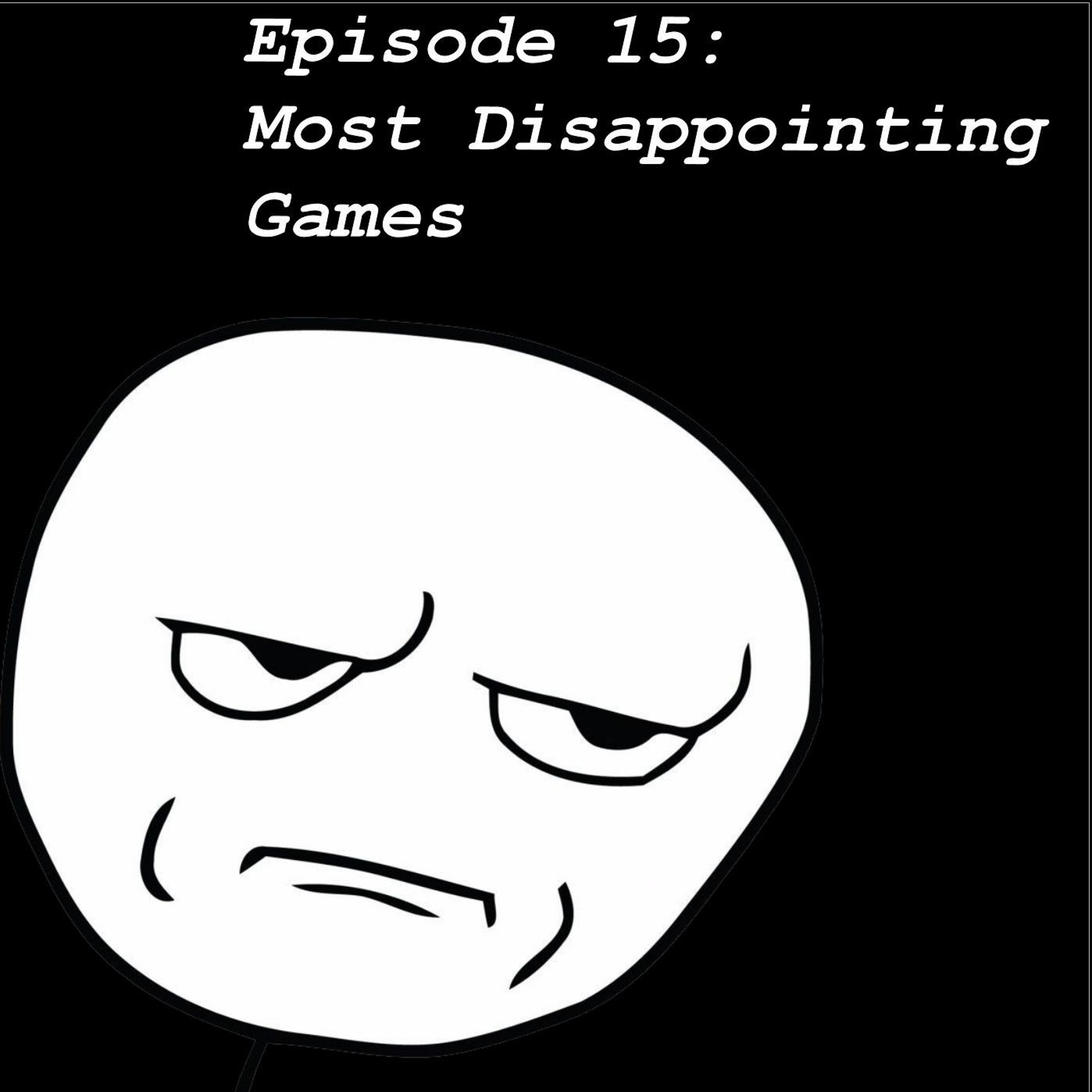 Disappointing Games episode artwork