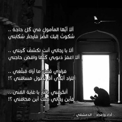 ألا أيُّها المأمول Fx - الـدمشقي